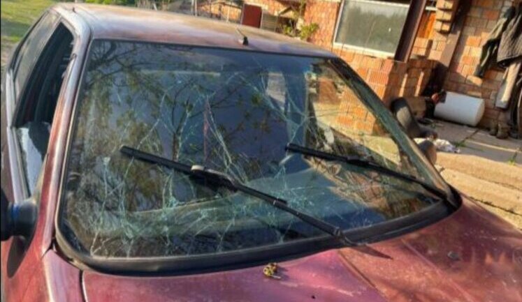 Russians attacked car with FPV drone in Zaporizhzhia region. PHOTO
