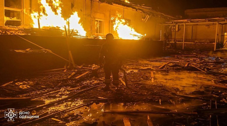Одещина після обстрілу