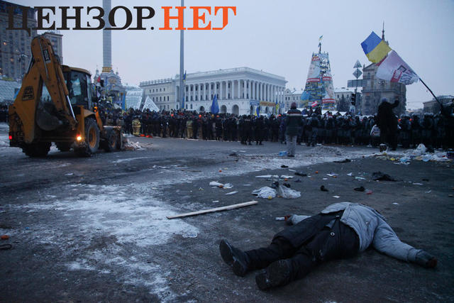штурм евромайдана