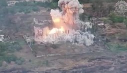 Пілоти винищувачів МіГ-29 завдали удару по будівлі з окупантами