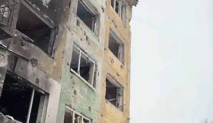 Пограничники подразделения "Феникс" показали, как выглядит Константиновка. ВИДЕО