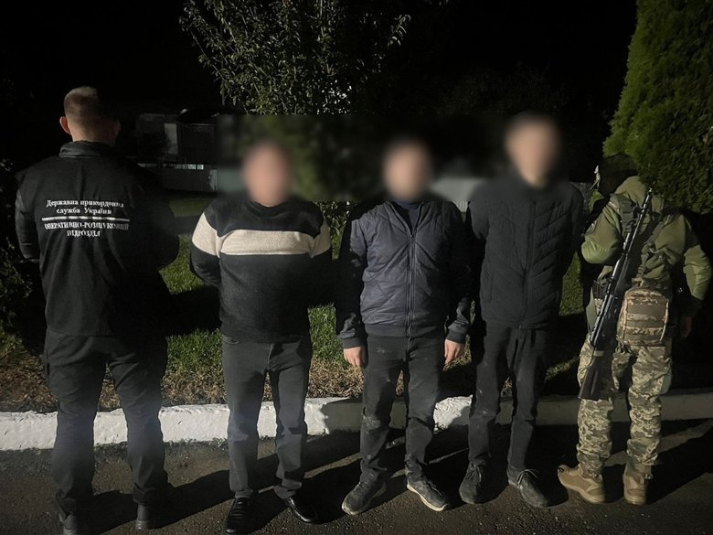 Three evaders detained in Zakarpattia