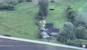 Fights of volunteers of "Freedom of Russia" legion with Russian army in Belgorod region. VIDEO