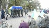 С украинским воином Сергеем Джевагой, погибшим в августе 2014 года под Иловайском, простились в Прилуках. ФОТОрепортаж