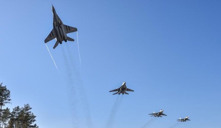 Польша в очередной раз подняла истребители из-за ракетного удара РФ по Украине