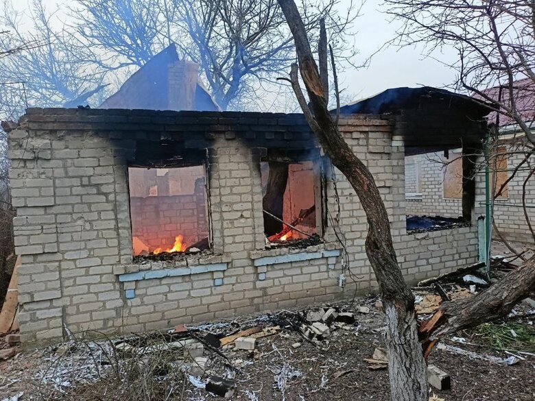 On evening of March 19, Russian army attacked a village in Zaporizhzhia, - RMA 01