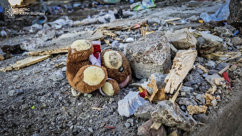 багатоповерхівка у Харкові після удару КАБа