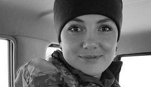 Tetiana Kucheriava, the first female tank driver in independent Ukraine, has died. PHOTO