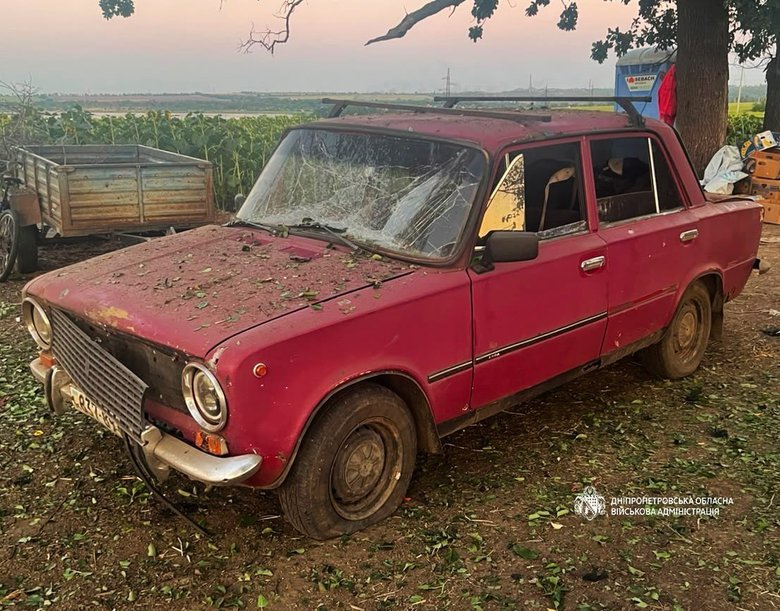 Shelling in the Dnipropetrovsk region