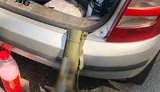 На въезде в Киев в багажнике автомобиля обнаружен гранатомет, - патрульная полиция. ФОТО