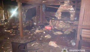 Атака РФ на об’єкт цивільної інфраструктури на Рівненщині: пошкоджено автівки та зону відпочинку. ФОТОрепортаж