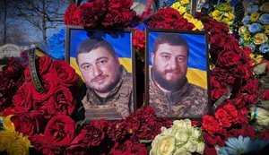 Born and died together: Brothers Serhii and Oleksandr Horobets gave their lives for Ukraine. PHOTO