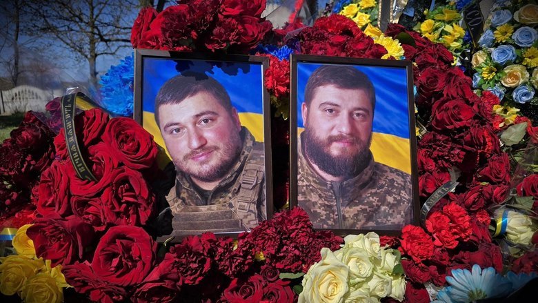 загиблі військові Сергій та Олександр Горобець