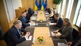 Зеленский встретился с Коштой и фон дер Ляйен