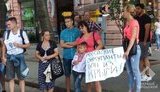 Сенцова и других украинских политзаключенных поддержали в Одессе и Херсоне. ФОТОрепортаж