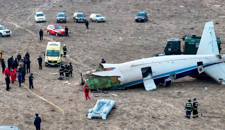 В Азербайджані показали кадри удару російської ППО по літаку Azerbaijan Airlines у грудні 2024 року. ВIДЕО