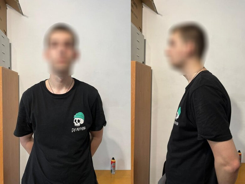 На Житомирщині затримали чоловіка, який розпилив газовий балончик у прикордонника