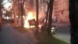В Одесі спалили позашляховик депутата облради Ахмерова. ВIДЕО