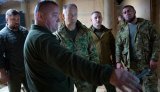 Сырский посетил боевые подразделения на границе с Днепропетровской областью