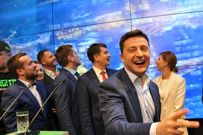 У штабі Зеленського відсвяткували перші результати екзит-полів 05