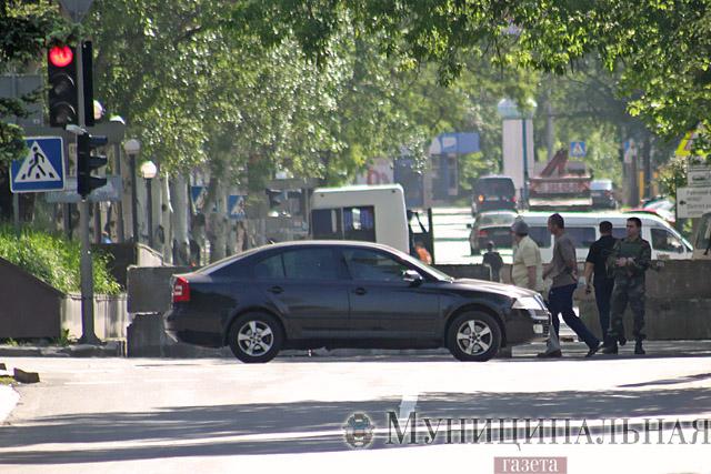 донецк террористы блокпост