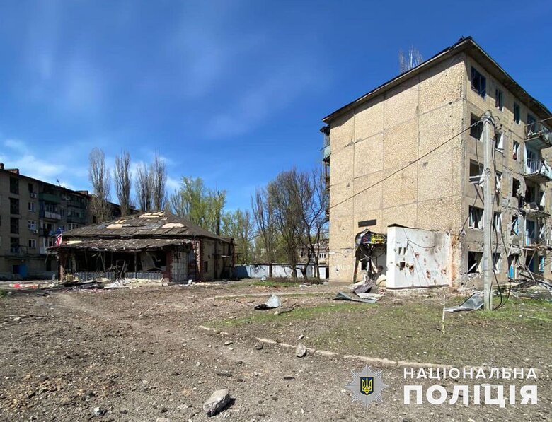 Consequences of enemy shelling of Donetsk region: Russians hit with missiles and drones 07