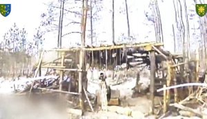 Бойцы 116-й бригады разнесли в щепки орудие и технику рашистов на Купянском направлении. ВИДЕО