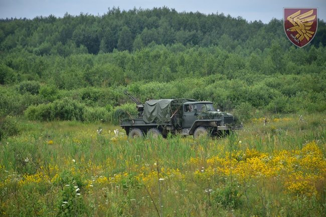 На Житомирщине проходят учения 95-й ОДШБр 02