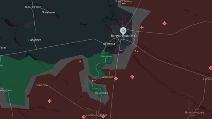 ЗСУ можуть потрапити в оточення біля Великої Новосілки tidtridhidhab