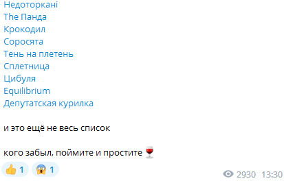 Hetmantsev, tax watchdog, recommended to read pro-Russian channels of Portnov, Sharii, Muraiev 03