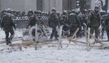 Палаточный городок под Радой разбирают: под стенами парламента задержаны 39 человек. ФОТОрепортаж+ВИДЕО