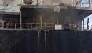 Атака судна в Одеському порту