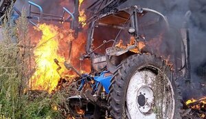 В пограничной полосе Ривненщины на мине подорвался трактор. ФОТО