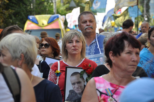 Марш захисників України відбувся в центрі Києва 26