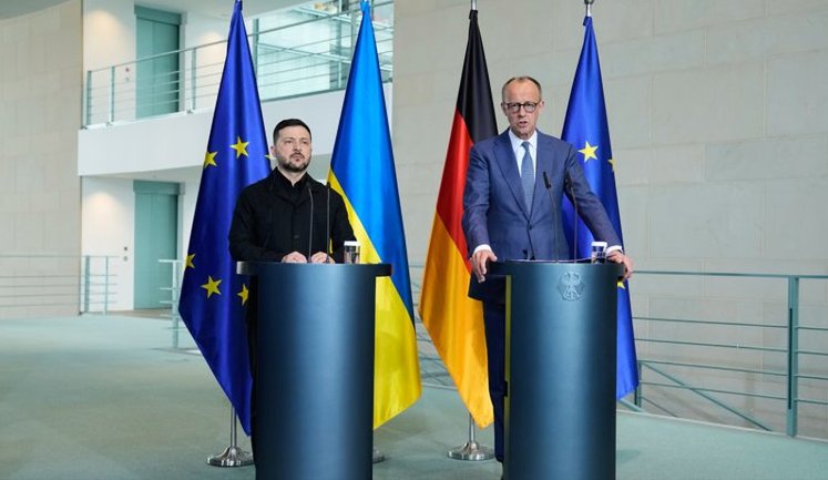 Європа має бути залученою до перемовин щодо припинення війни в Україні, - Мерц