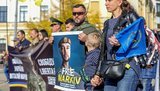 "Марків=Україна", "Італіє, почуй" и "Чесний суд Марківу": марш в поддержку осужденного в Италии нацгвардейца. ФОТОрепортаж