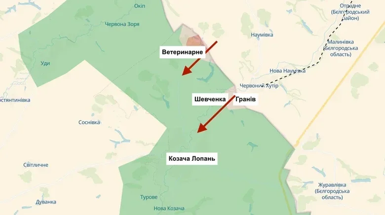 бої на прикордонні харківщини