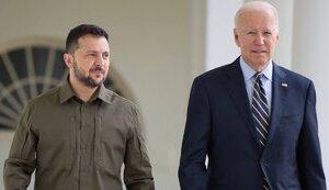 Володимир Зеленський та Джо Байден.