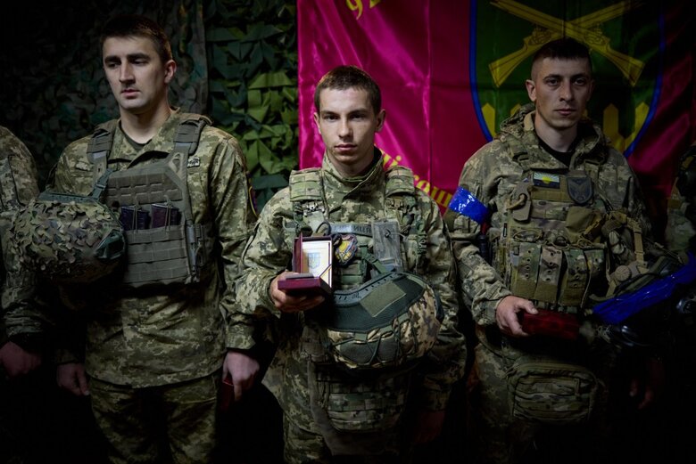 Нагородження воїнів у Харкові