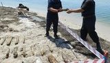 Водолазы извлекли 1129 снарядов с судна, затонувшего во время Второй мировой в Черном море, - ГСЧС. ФОТО