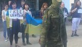 "Save Oleg Sentsov", - в Берлине пикетировали посольство РФ с требованием освобождения украинских политзаключенных. ВИДЕО+ФОТОрепортаж