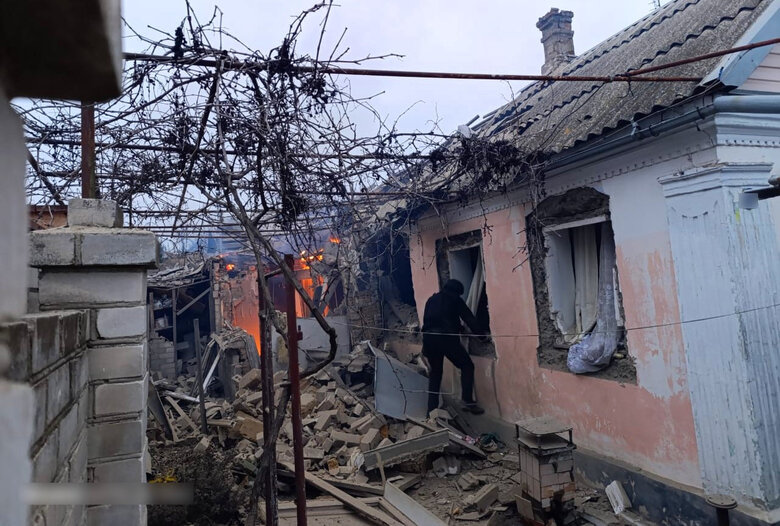 Shelling in Kherson region on 4 March