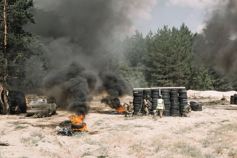 Kit Kellogg visited the training locations of the National Guard of Ukraine