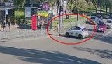 Водій навчальної машини збив жінку на пішохідному переході в Києві. ВІДЕО камер спостереження