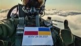 Польський пілот на параді на честь Дня Незалежності України. ФОТО ДНЯ