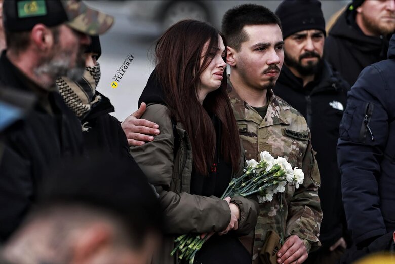 На Майдані попрощалися з захисником зі США