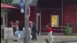 Munich attack filmed by eyewitness. VIDEO