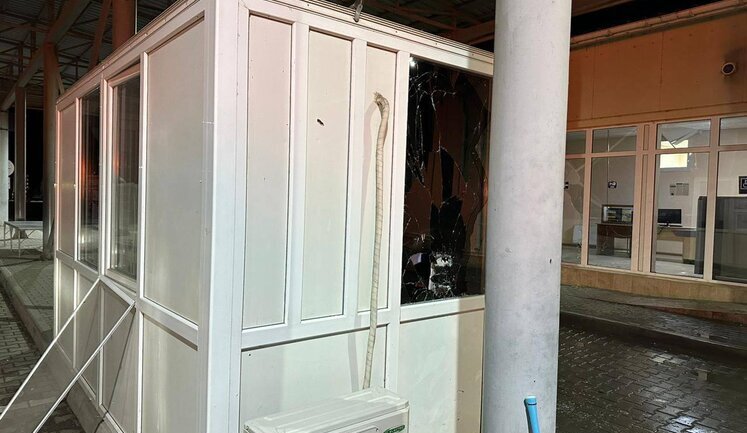 "Orlivka" checkpoint in Odesa region, damaged by "Shaheds", resumes operation