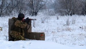 Найманці РФ обстрілювали українські позиції в районі Водяного, Павлополя, Авдіївки, Кримського та Новолуганського, один військовослужбовець ОС дістав поранення, - прес-центр