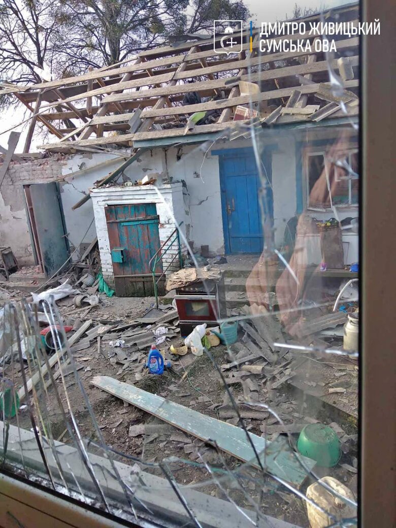 Consequences of enemy shelling of Bilopillia of Sumy region 04